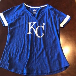 XL Women’s Kansas City Royals V-Neck Tee